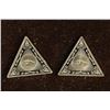 Image 1 : 2-2 GRAM .999 FINE SILVER INGOTS PYRAMID SHAPED PF