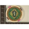 Image 1 : $1 SILVER LEGACY RESORT CASINO CHIP LAS VEGAS, NV