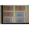 Image 2 : 6 BANK OF MYANMAR CRISP UNC BILLS: 3-ONE KYAT AND