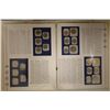 Image 2 : 2004 US MINT SET (UNC) P/D ON LARGE INFO CARDS