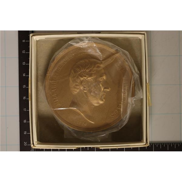 7.26 OZ. BRONZE PRESIDENTIAL ROUND HIGH RELIEF