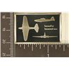 Image 2 : .59 TROY OZ. PROOF STERLING SILVER AVIATION INGOT