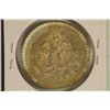 Image 2 : 1943-M MEXICO SILVER CAP & RAYS PESO .3857 OZ. ASW