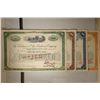 Image 1 : 4 VINTAGE STOCK CERTIFICATES BALTIMORE AND OHIO