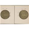 Image 2 : 1942 & 1960 DOMINCAN REPUBLIC SILVER 25 CENTAVOS