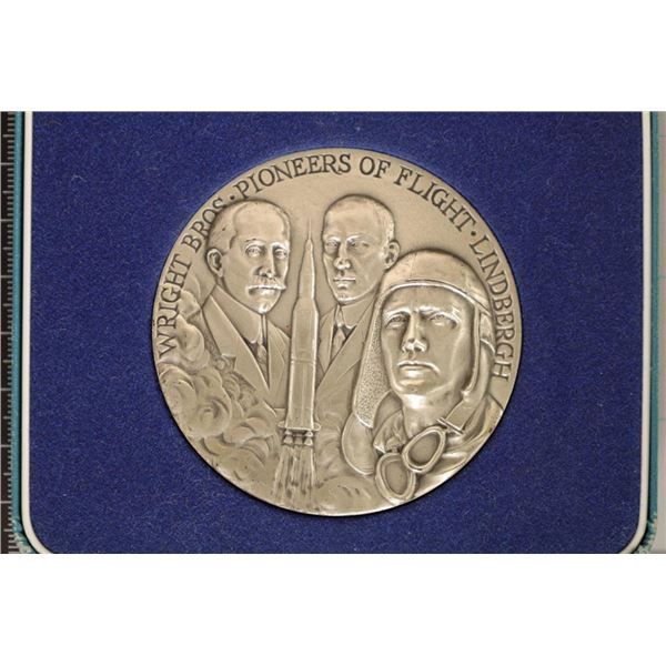 5.43 TROY OZ. .999 FINE SILVER "THE WINGS OF MAN"