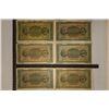 Image 1 : 6-1944 GREECE 100,000 DRACHMIA BILLS