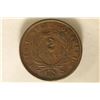 Image 2 : 1866 US TWO CENT PIECE AU 2025 REDBOOK RETAIL IS $
