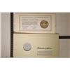 Image 2 : .8 OZ. PF STERLING SILVER ROUND IN FDC: IN