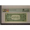 Image 2 : 1957 US $1 SILVER CERTIFICATE PMG 65 GEM UNC FR#