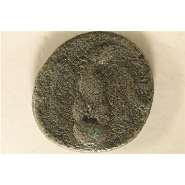 ROMAN ANCIENT COIN QUARTER SIZED WITH EAGLE
