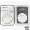 Image 1 : [2] 1996 Silver Eagle  BU/MS