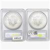 Image 2 : [2] 2006-W Silver Eagle PCGS MS69 20th ANNIV.