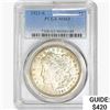1921-S Morgan Silver Dollar PCGS MS63