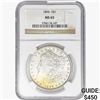 Image 1 : 1896 Morgan Silver Dollar NGC MS65