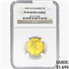 Image 1 : 1992-W 0.3oz G$5 Olympics NGC PF69 ULTRA CAMEO