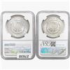 Image 2 : [2] 1881/1884 Morgan Silver Dollar NGC MS63