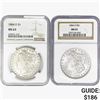 Image 1 : [2] 1884-O Morgan Silver Dollar NGC MS63