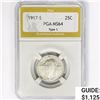 Image 1 : 1917-S Standing Liberty Quarter PGA MS64 Ty-1