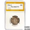 1924-S Standing Liberty Quarter PGA MS65 FH