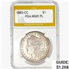 Image 1 : 1883-CC Morgan Silver Dollar PGA MS65 PL