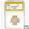 1883 Liberty Victory Nickel PGA MS65+ No Cents