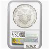 Image 2 : 1992 Silver Eagle NGC MS69 Mint Error