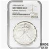 Image 1 : 1992 Silver Eagle NGC MS69 Mint Error