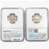Image 2 : [2] 1937 Buffalo Nickel NGC MS66