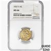 1937-S Buffalo Nickel NGC MS66