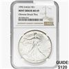 Image 1 : 1992 Silver Eagle NGC MS69 Mint Error