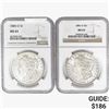 [2] 1884-O Morgan Silver Dollar NGC MS63