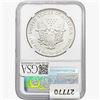 Image 2 : 1992 Silver Eagle NGC MS69 OBV Struck Thru Mint Er
