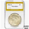 1926-D Silver Peace Dollar PGA MS64+