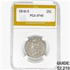 Image 1 : 1818/5 Capped Bust Quarter PGA XF40