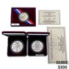 1995-1996 US Atlanta Centennial Olympic Games Coins [3 Coins]