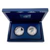 Image 3 : 2012 Proof and Rev. Proof Silver Eagle Set [2 Coins]