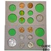 Image 1 : 1958 UNC Dbl. Mint Set Incomplete [10 Coins]