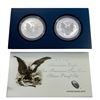 Image 2 : 2012 US 1oz Silver Eagle Proof and Rev. Proof Set [2 Coins]