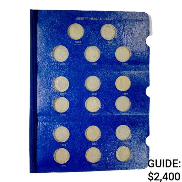 1883-1912 Victory Nickel Book (33 Coins)