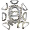 Image 2 : 1938-1946 Mercury Dime Bracelets & Necklace (108 Coins)