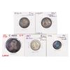 Image 1 : [5] 1831-1896 US Varied Coinage