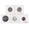 Image 2 : [5] 1831-1896 US Varied Coinage