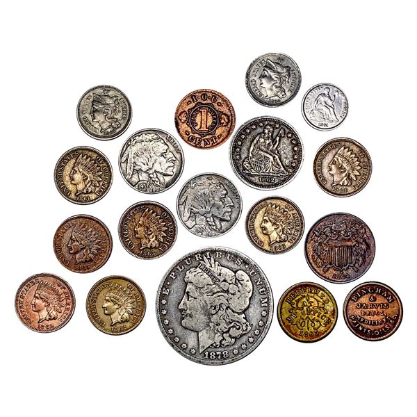 [18] 1861-1937 Varied U.S. Coinage