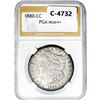 Image 1 : 1880-CC Morgan Silver Dollar PGA MS64+