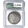 Image 1 : 1893-CC Morgan Silver Dollar ICG VG8