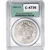 Image 1 : 1892-CC Morgan Silver Dollar PCGS G4