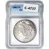 Image 1 : 1882-CC Morgan Silver Dollar ICG MS63