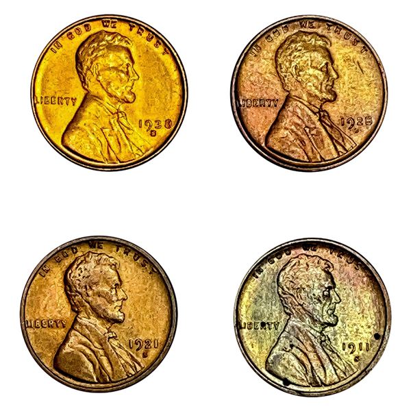 [4] 1911-1938 Wheat Cent