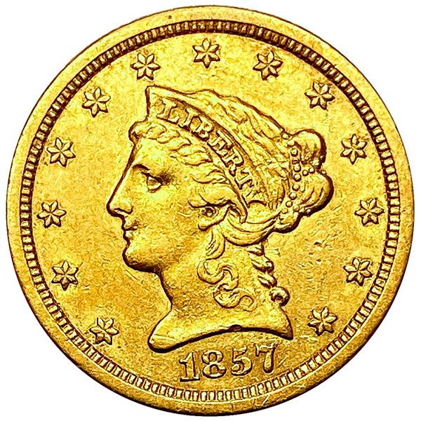 1857 $2.50 Gold Quarter Eagle